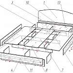 Схема сборки Кровать К 160 BMS