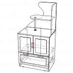 Чертеж Комод Мелания К-181 BMS