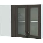 Шкаф верхний Лондон угловой со стеклом BMS - Фото 6