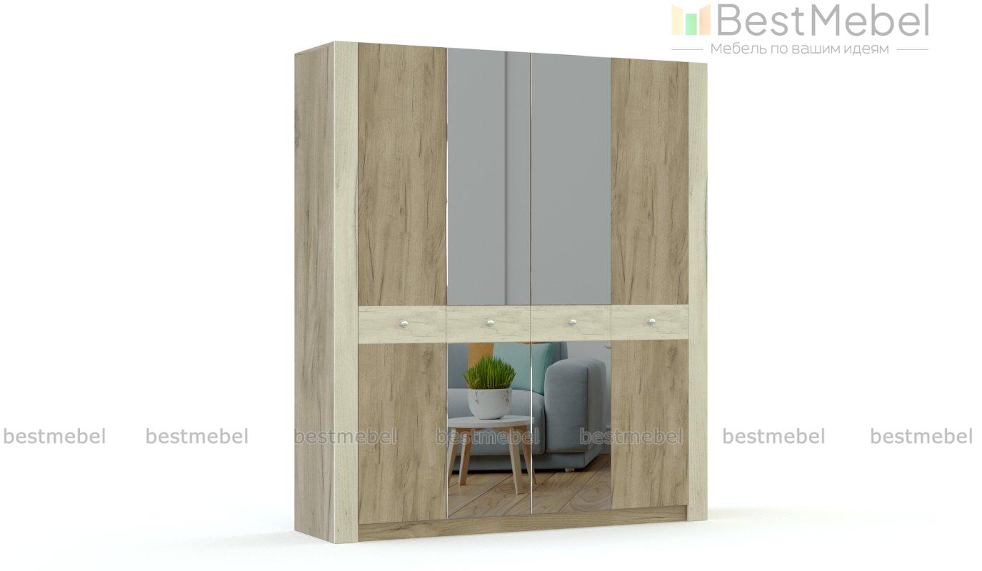 Распашной шкаф Конкорд 1Д1 BMS - Фото