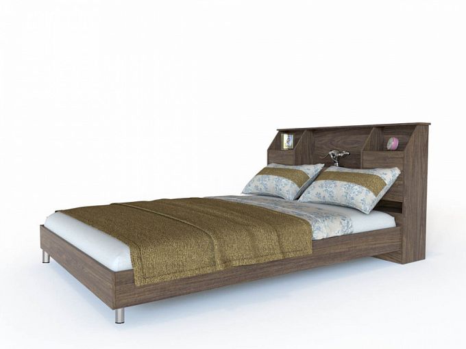 Кровать с полками Молли 44 BMS - Фото