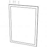 Схема сборки Зеркало настенное Коен BMS