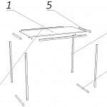 Схема сборки Кухонный стол Дабл 5 BMS