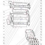Схема сборки Шкаф Меркурий люкс-5 BMS