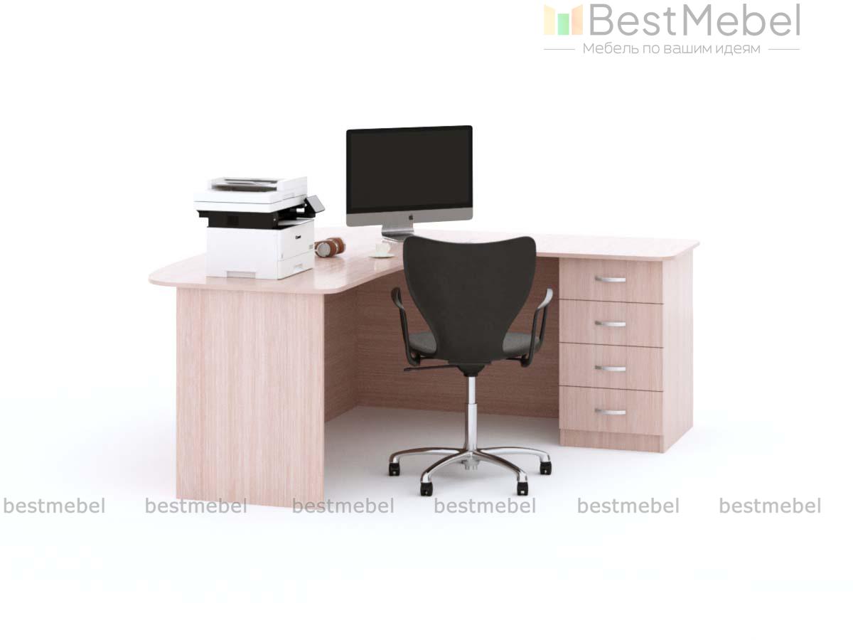 Стол офисный угловой Лори BMS - Фото