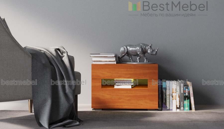 Прикроватная тумба с подсветкой Монти 7 BMS - Фото