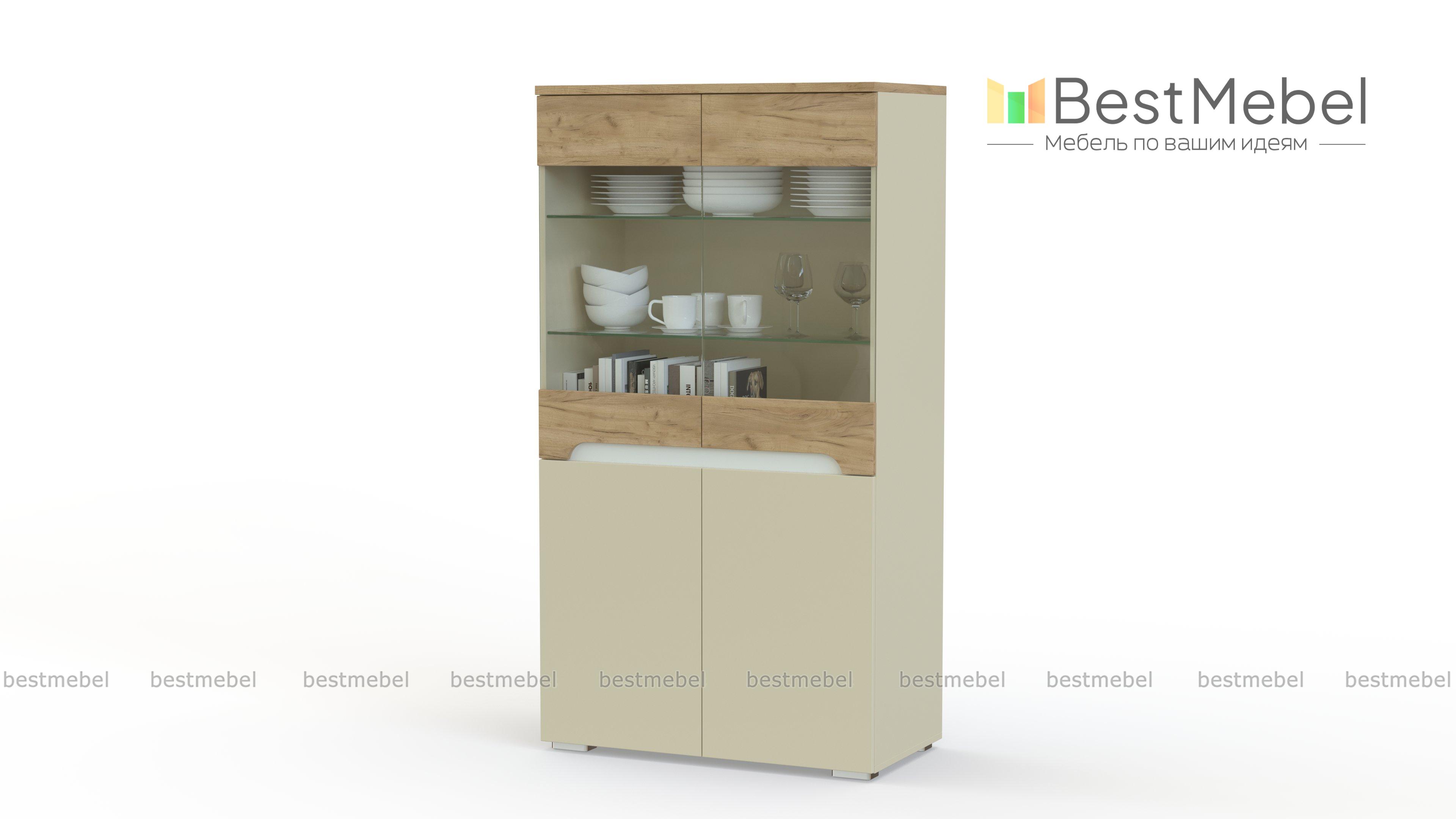 Тумба-витрина Никса 1 BMS - Фото