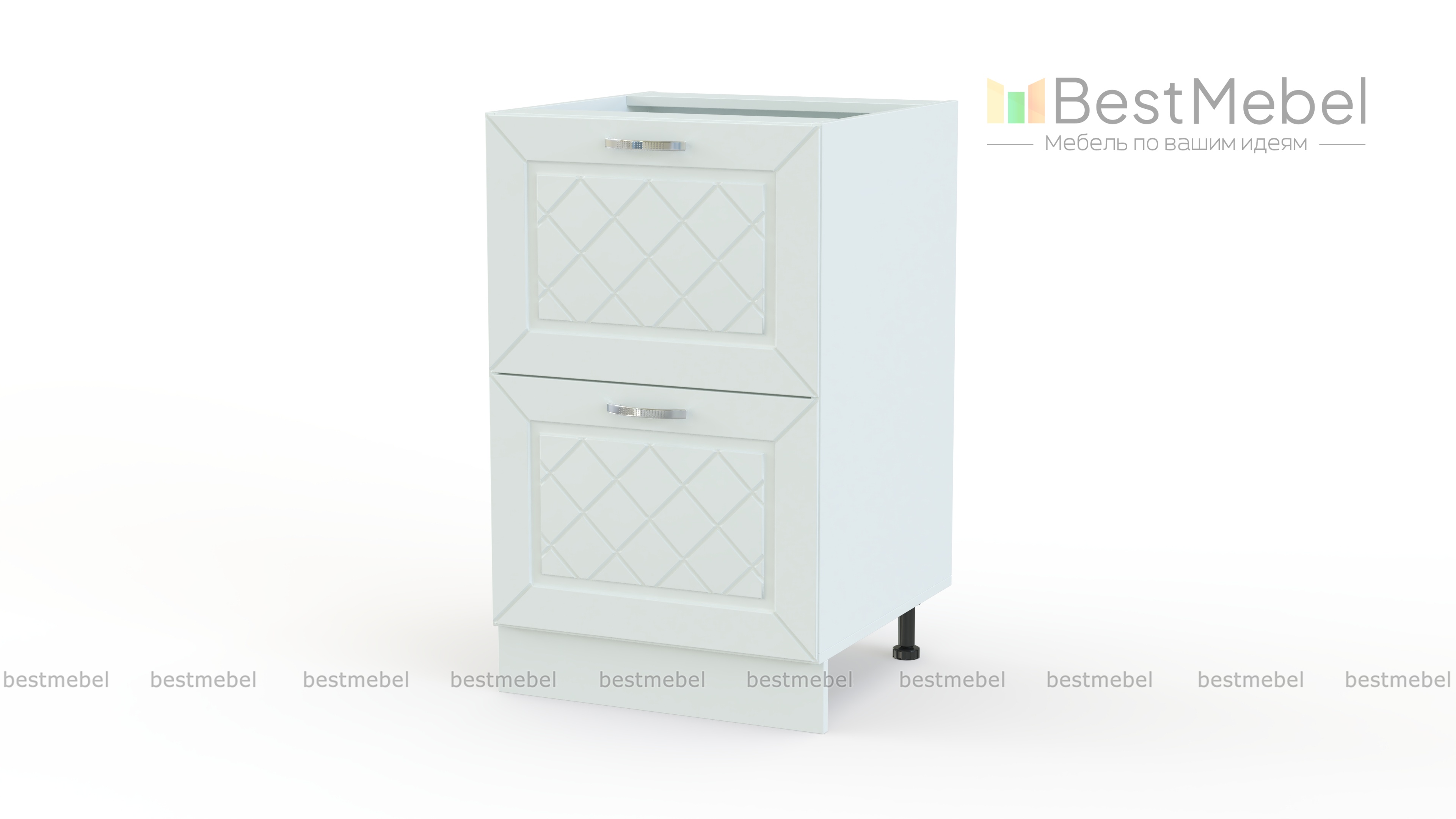 Шкаф нижний 2 ящика Агава BMS