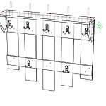Схема сборки Вешалка Майкл 1 BMS