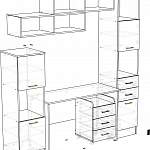 Чертеж Детская мебель Сринт 9 BMS
