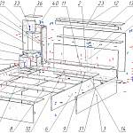 Схема сборки Кровать Бася Сура 1 BMS