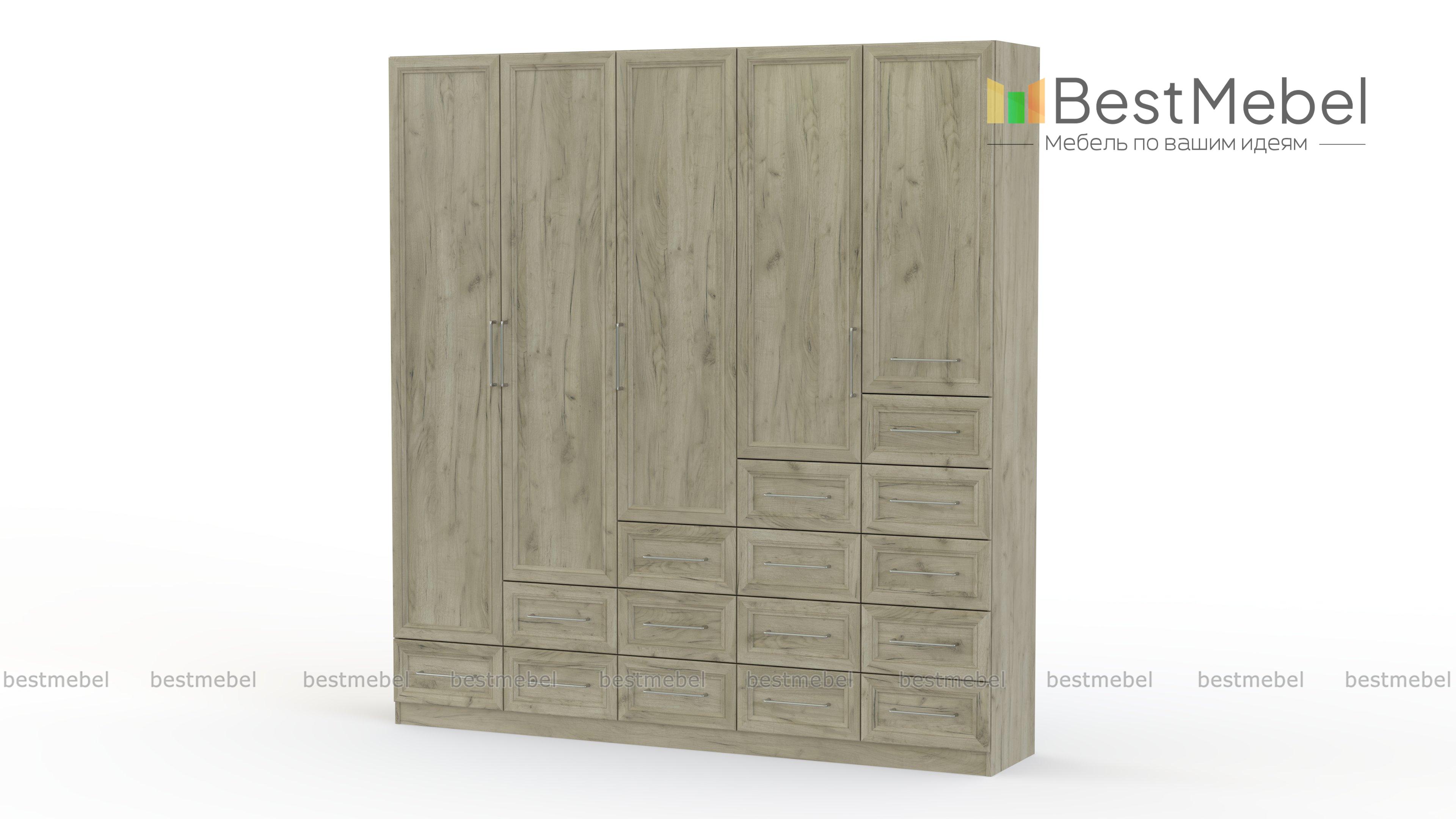 Распашной шкаф Крона 30 BMS - Фото