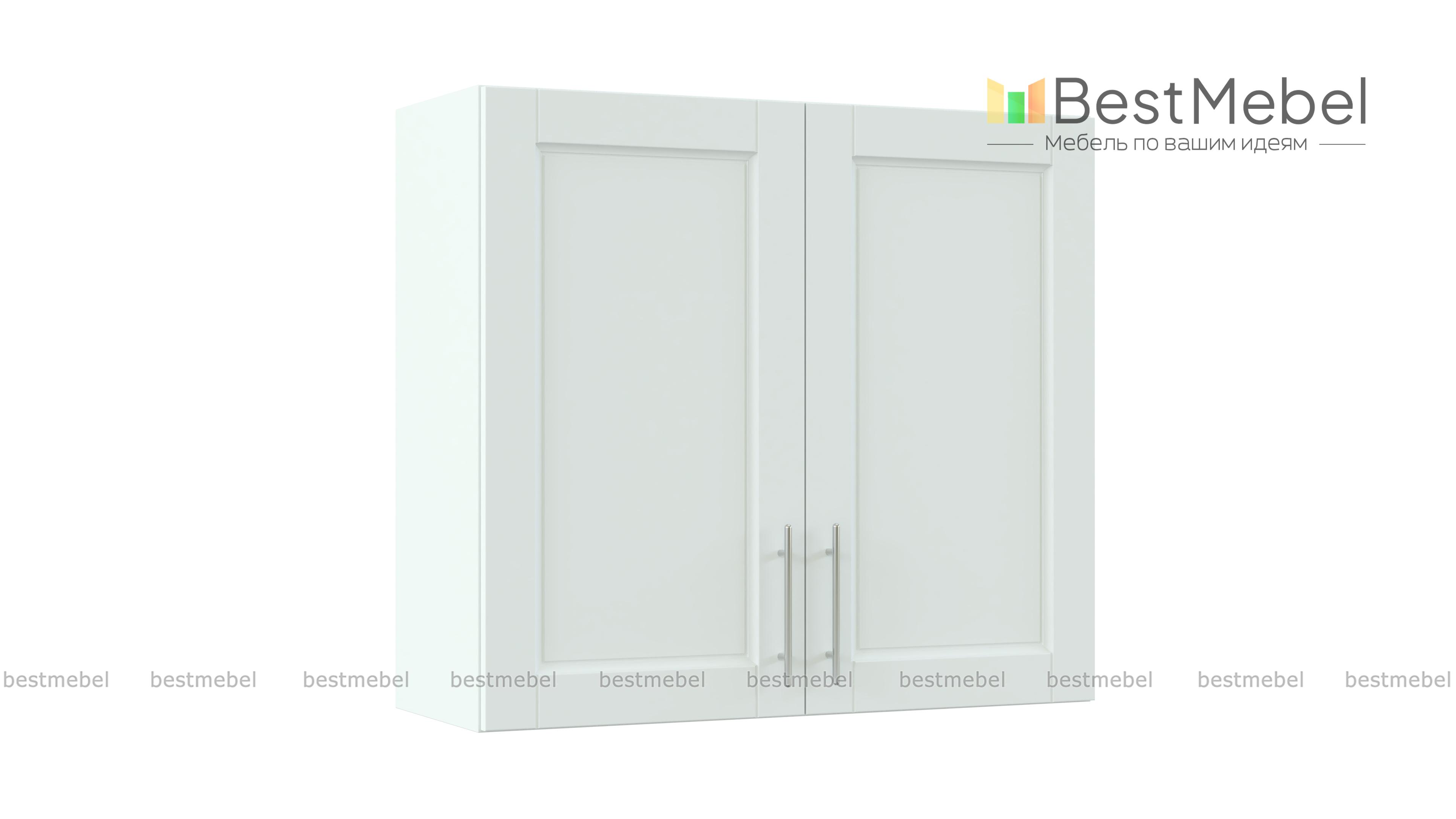 Шкаф верхний с 2-мя дверцами Сканди BMS - Фото