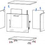 Схема сборки Прикроватная тумба Скуп 2 BMS