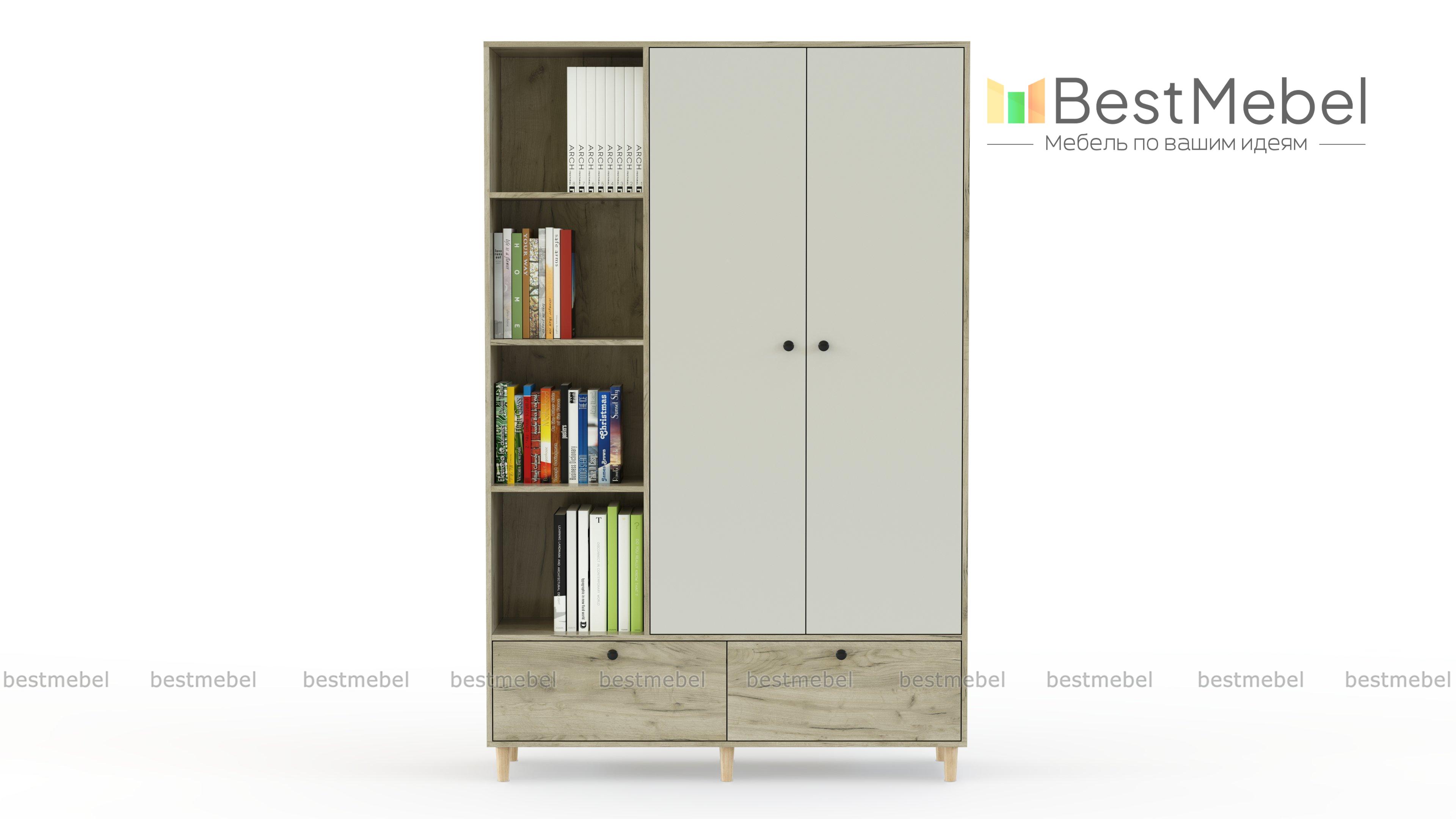 Шкаф распашной Хетти 13 BMS - Фото