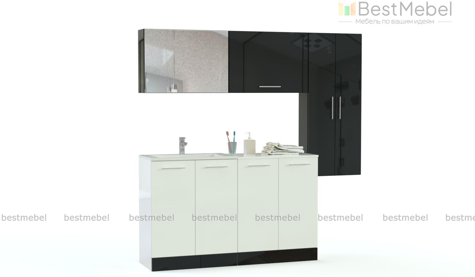 Комплект для ванной комнаты Агава 1 BMS - Фото