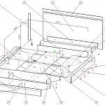 Схема сборки Кровать Марго 4D BMS