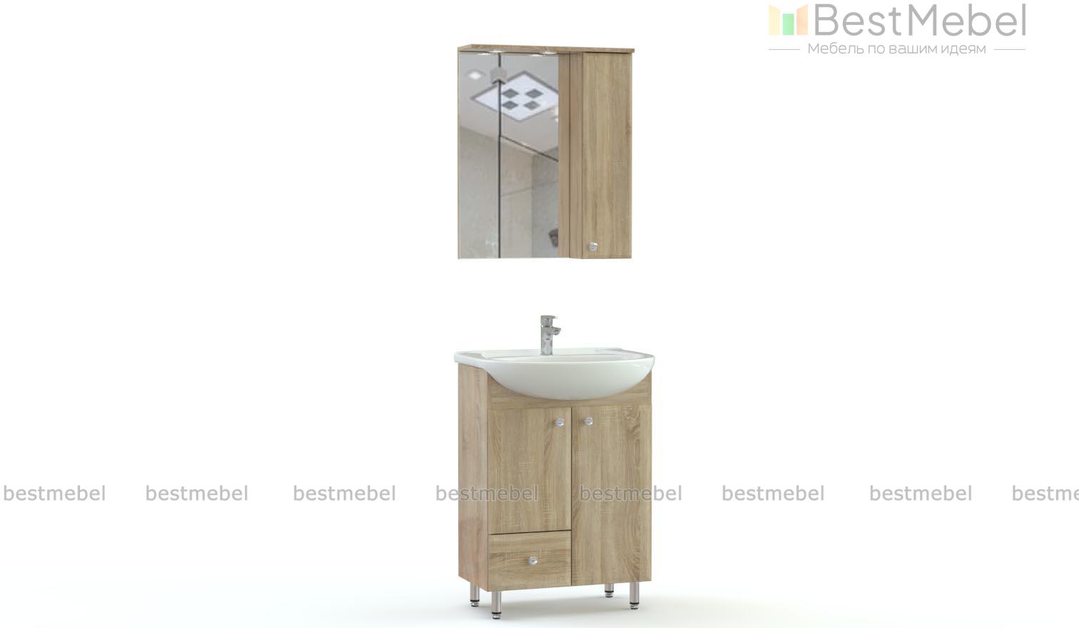 Комплект для ванной Жизель 5 BMS - Фото