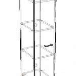 Схема сборки Пенал Самба с полками BMS