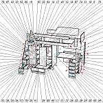 Схема сборки Кровать-чердак с рабочей зоной Мираж 2 BMS