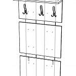 Чертеж Вешалка Серена BMS