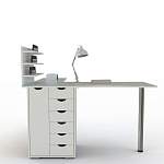 Угловой маникюрный стол Алонцо BMS - Фото 5