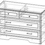 Схема сборки Комод Бонапарт 7 BMS