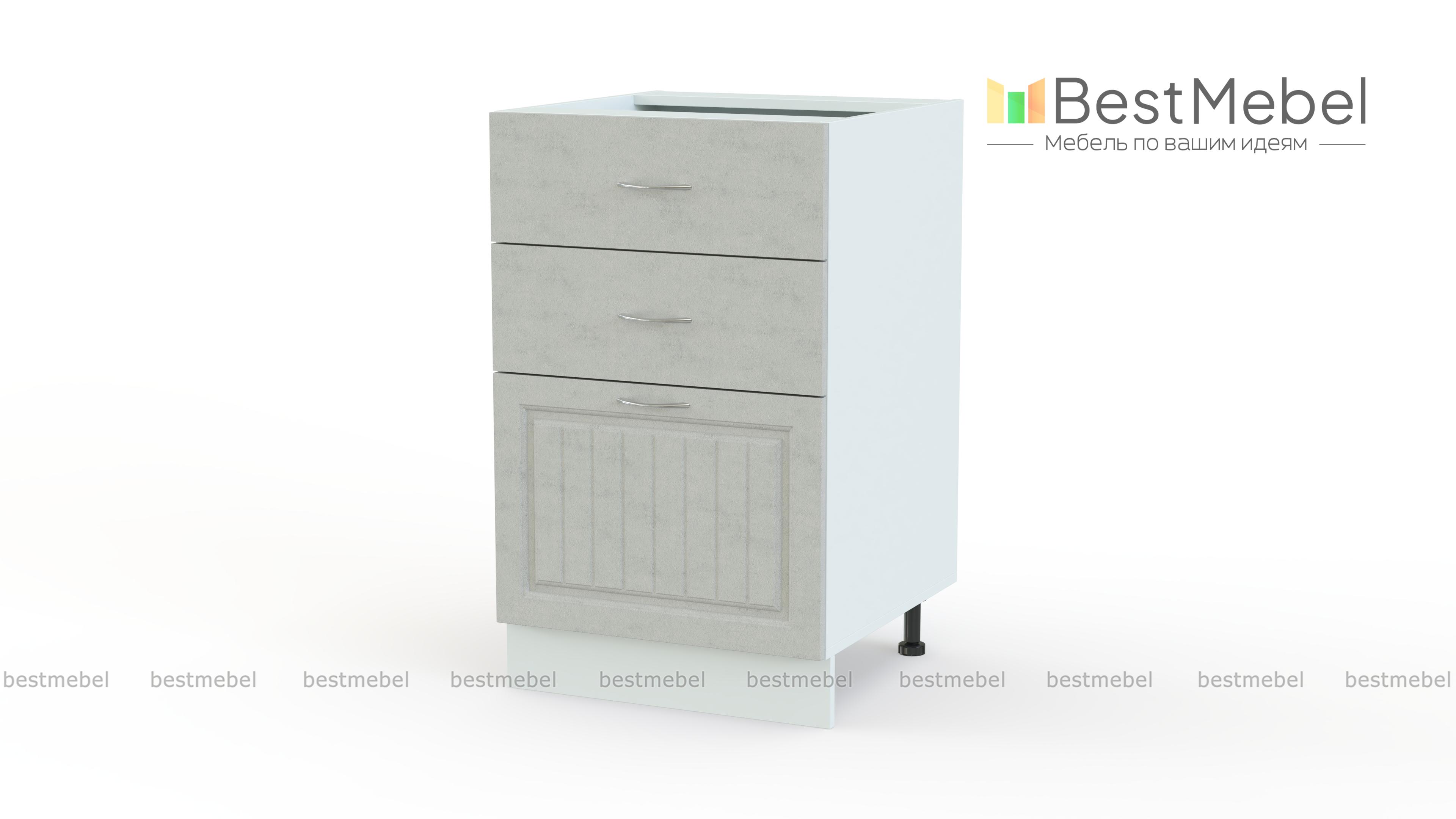 Тумба напольная Николь 3я BMS - Фото