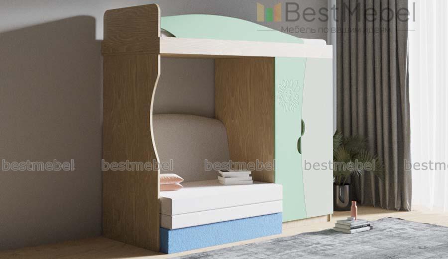 Кровать с диваном Арло 3 BMS - Фото
