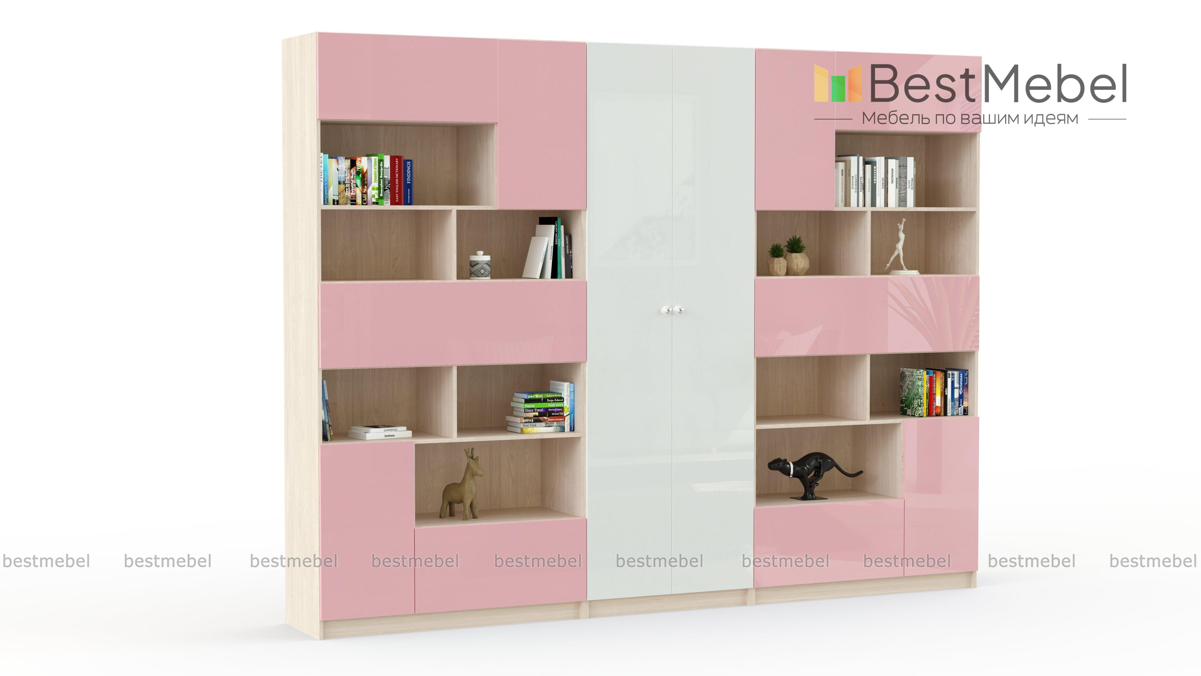 Шкаф-стеллаж Шелби-7 BMS - Фото