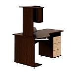 Угловой компьютерный стол Веста с тумбой BMS - Фото 5