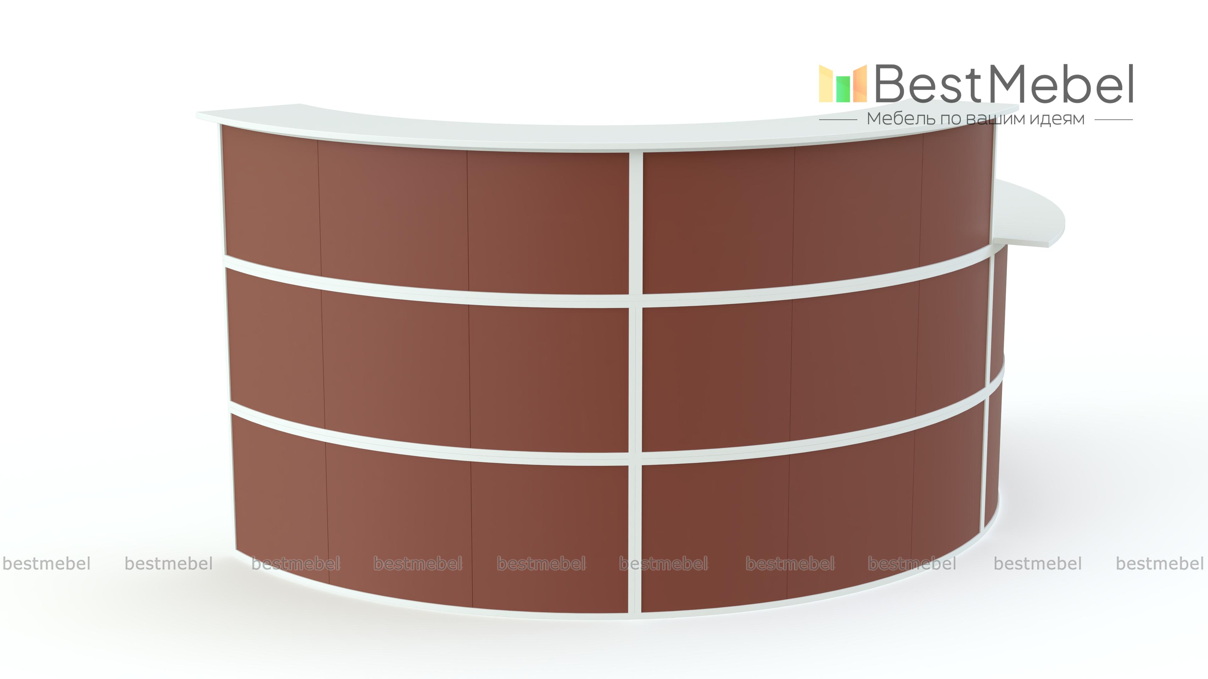 Стойка ресепшн Монте 1 BMS - Фото