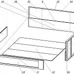 Схема сборки Угловая кровать Мария 6 BMS