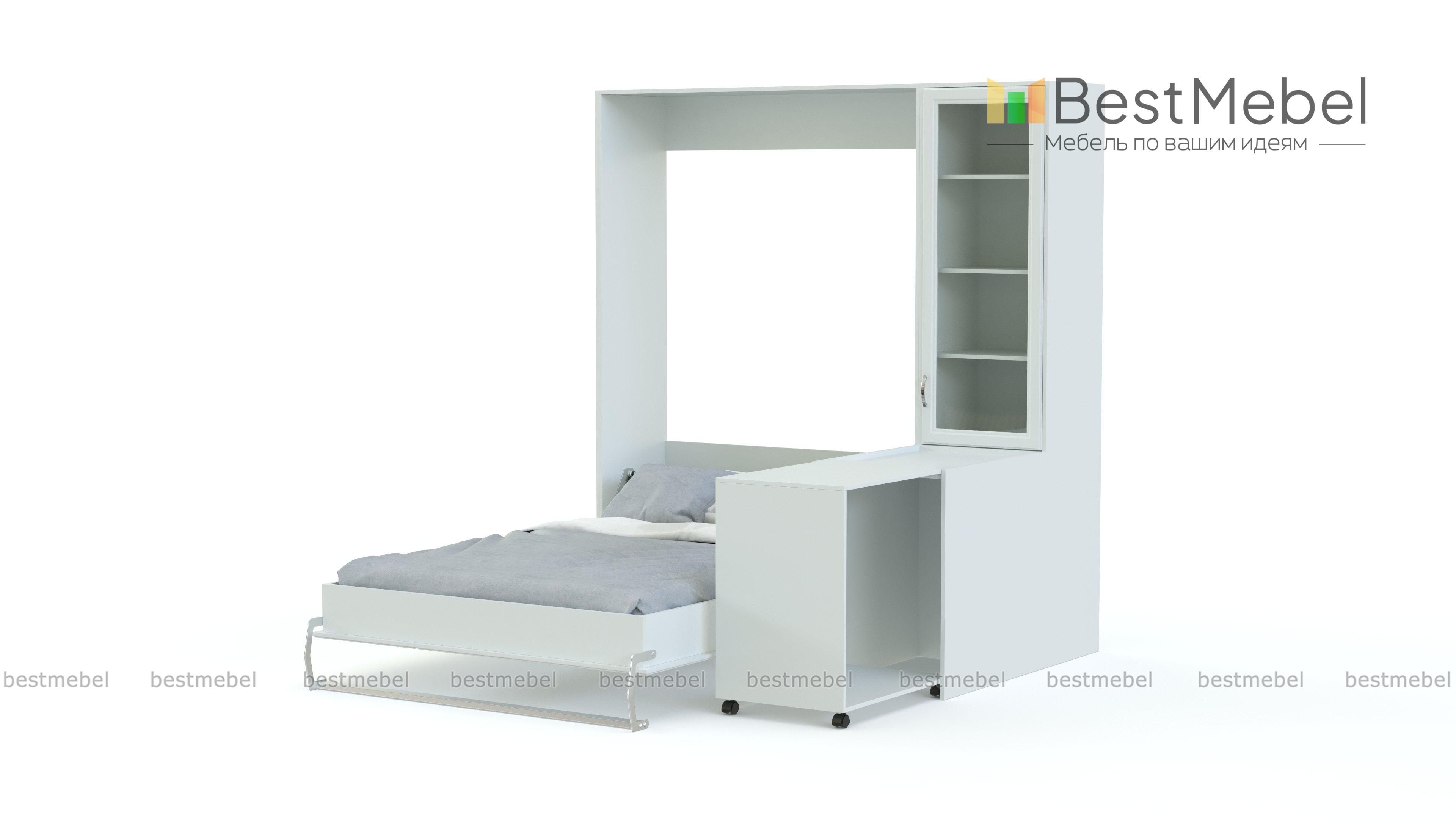 Шкаф-кровать трансформер Рон BMS - Фото