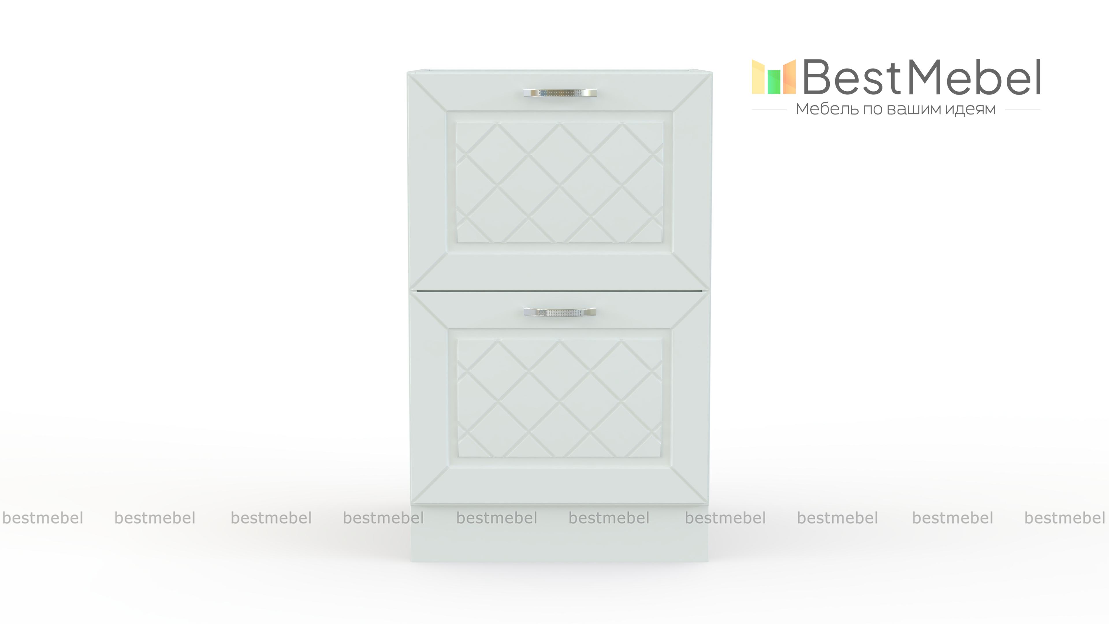 Шкаф нижний 2 ящика Агава BMS - Фото