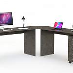 Письменный стол для двоих Калифорния 12 BMS - Фото 7