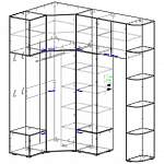 Схема сборки Прихожая Марс 40 BMS