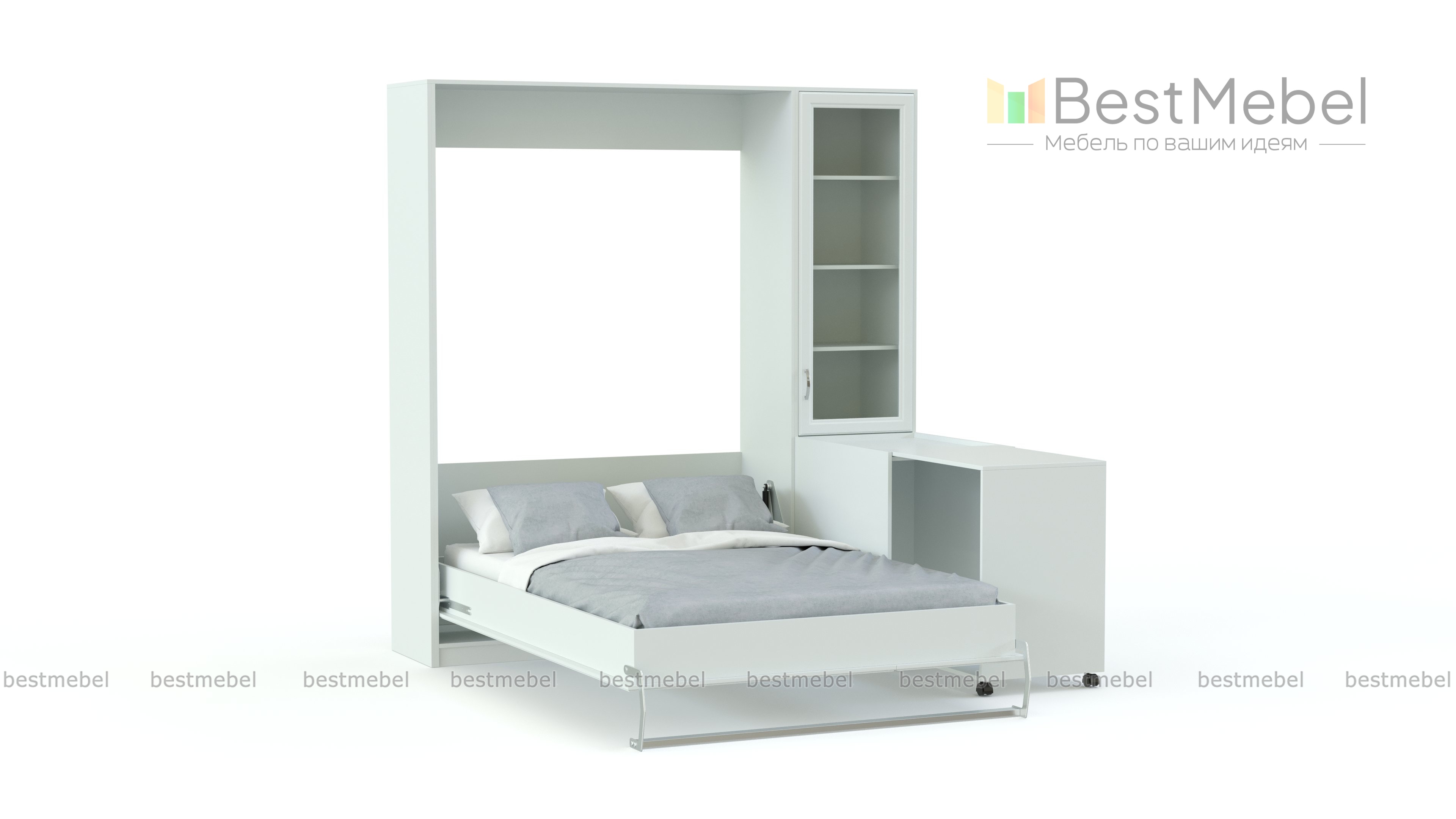 Шкаф-кровать трансформер Рон BMS