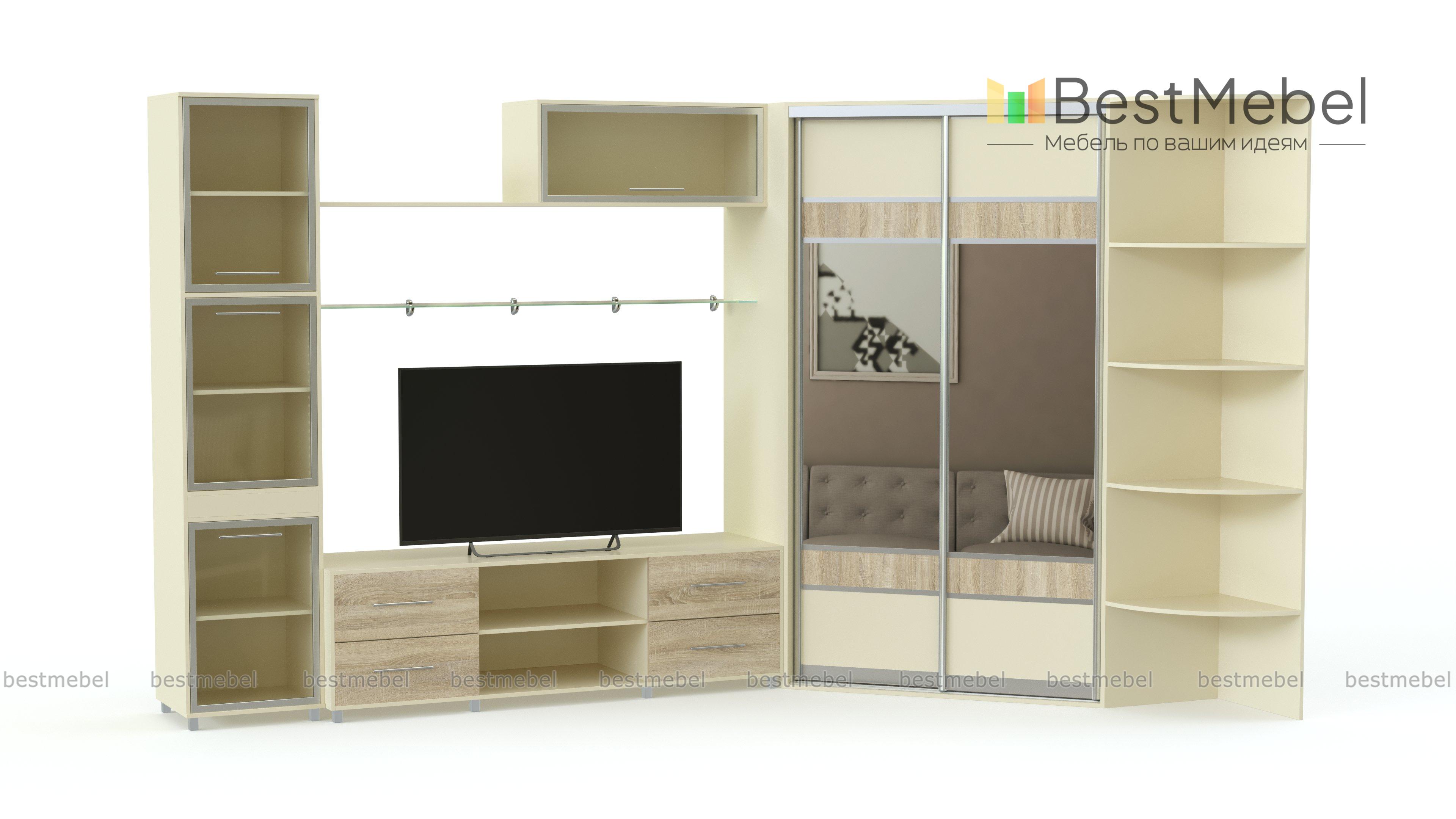 Угловая стенка Мария 23 BMS - Фото