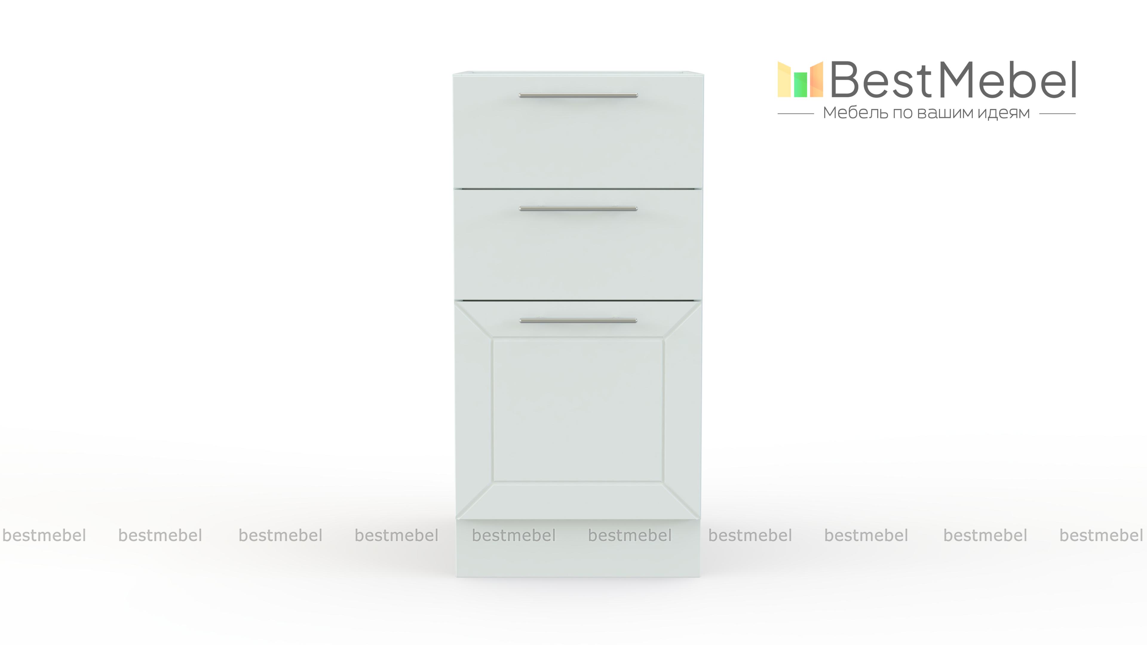 Шкаф нижний с 3-мя ящиками Тетчер BMS - Фото