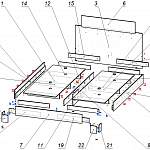 Схема сборки Кровать Фиона 1 BMS