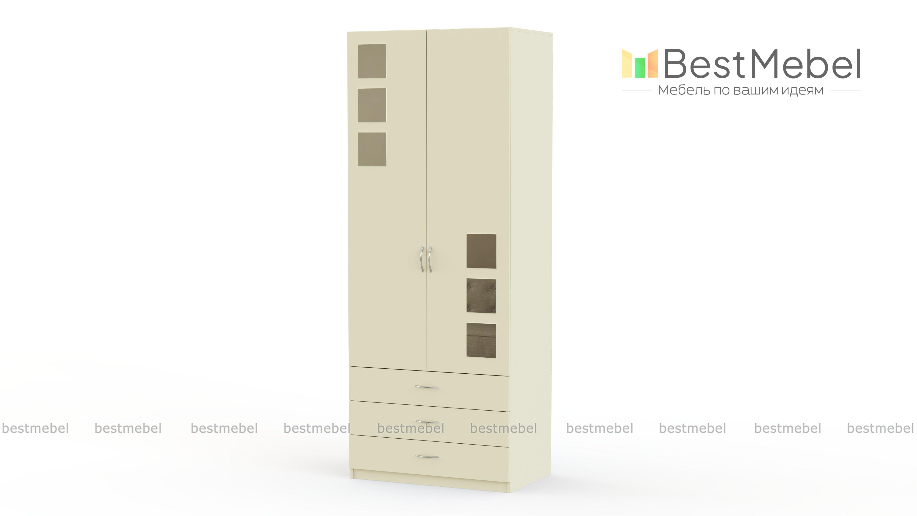 Распашной шкаф Паулина 40.1 BMS - Фото