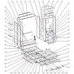 Схема сборки Шкаф-кровать с угловым диваном Джером BMS