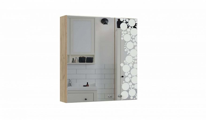 Зеркало для ванной комнаты Нокс 6 BMS - Фото