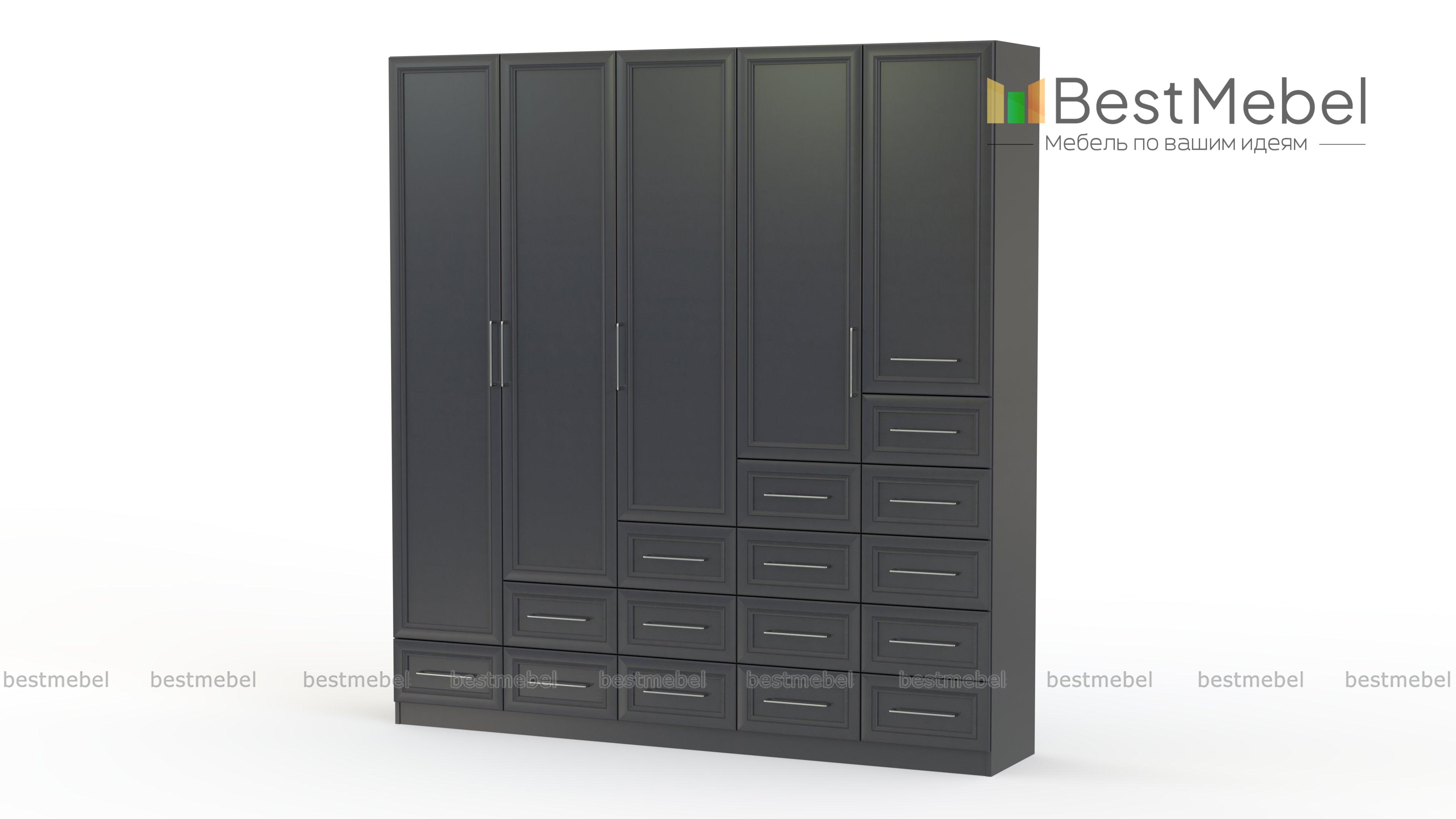 Распашной шкаф Крона 30 BMS - Фото