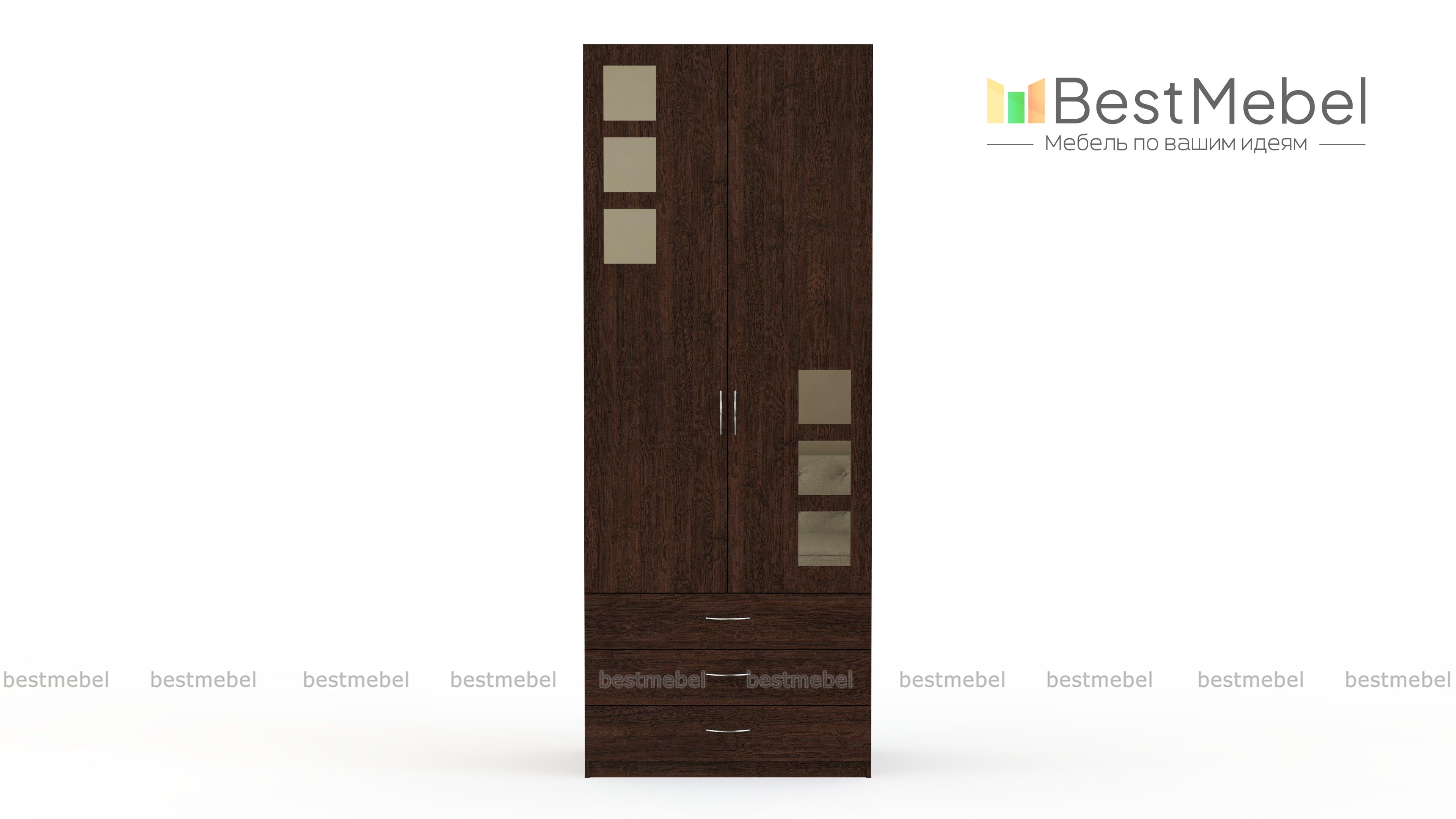 Распашной шкаф Паулина 40.1 BMS - Фото