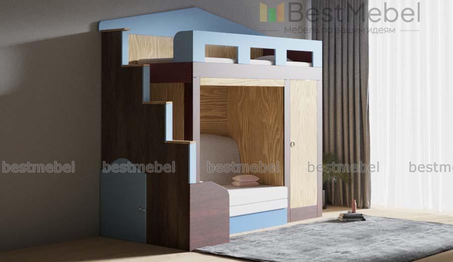 Кровать с диваном Фунтик-3 BMS - Фото