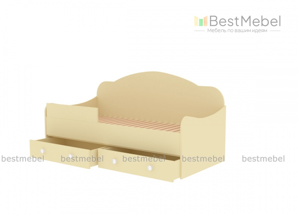 Кроватка диванчик Париж BMS