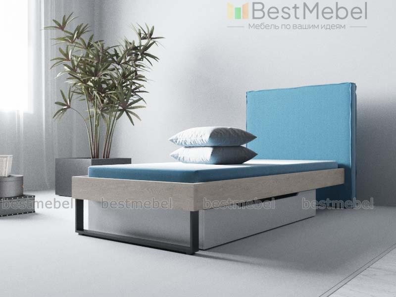 Кровать с мягким изголовьем G-11-5 BMS - Фото