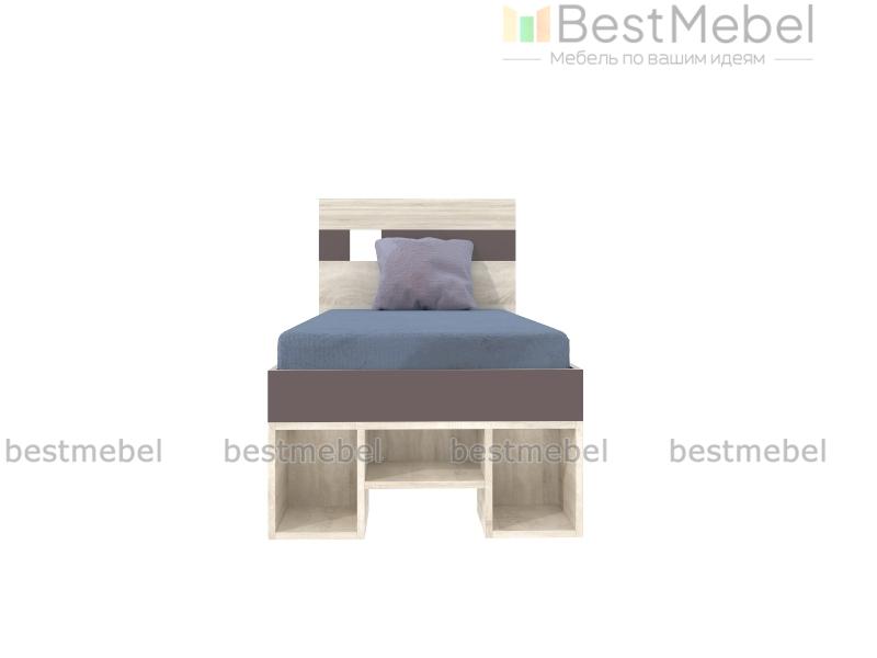 Кровать одинарная Некст 06296 BMS - Фото